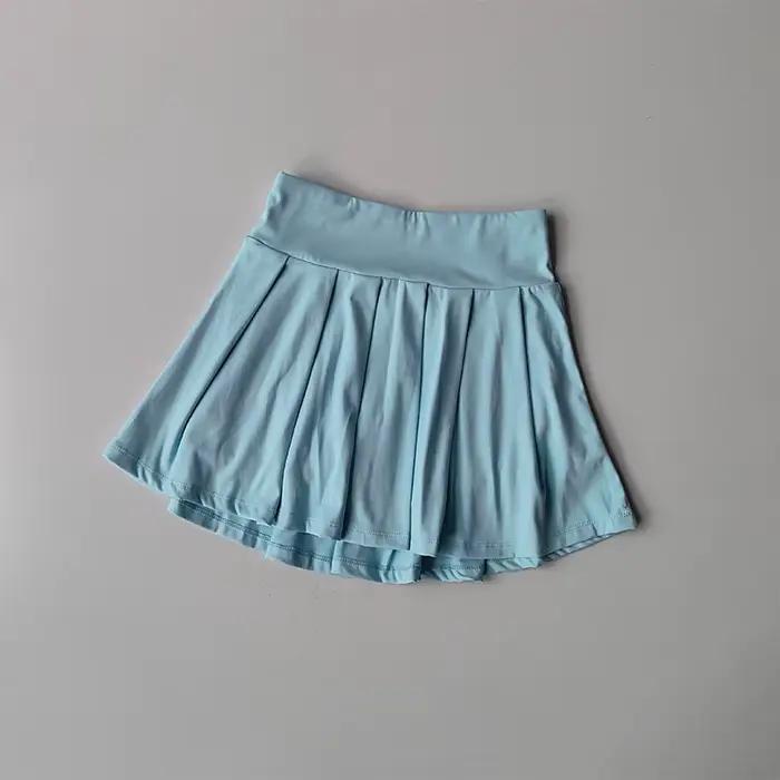 Jupe de Tennis pour femmes, combinaison de Yoga d'été, T-shirts à manches courtes, combinaison de Go