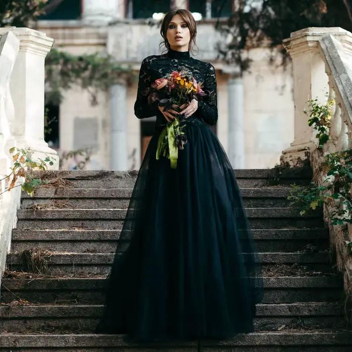 Jupes longues en tulle bleu ciel pour femmes, jupes de demoiselle d'honneur, jupes de mariée, jupes 