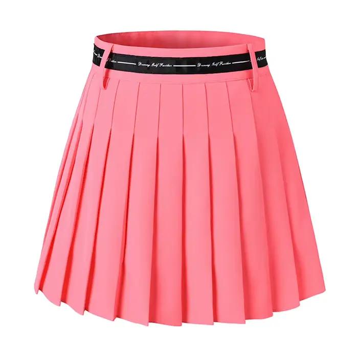 Jupe de Golf plissée taille haute pour femmes, jupe d'entraînement de sport douce, Fitness pour fill