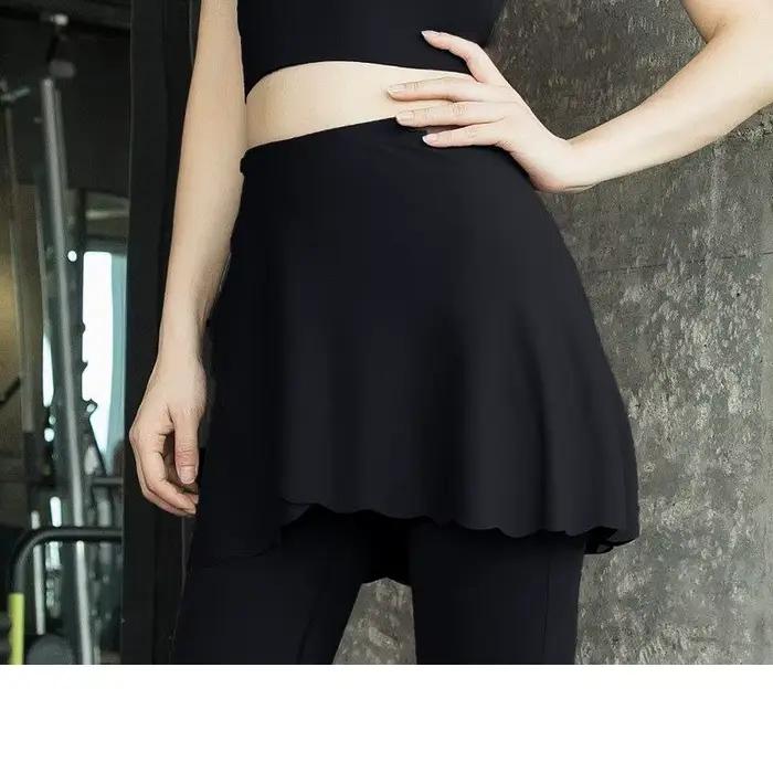 Jupe de sport sexy pour femme avec boutons magnétiques, mini-jupe décontractée respirante pour l'été