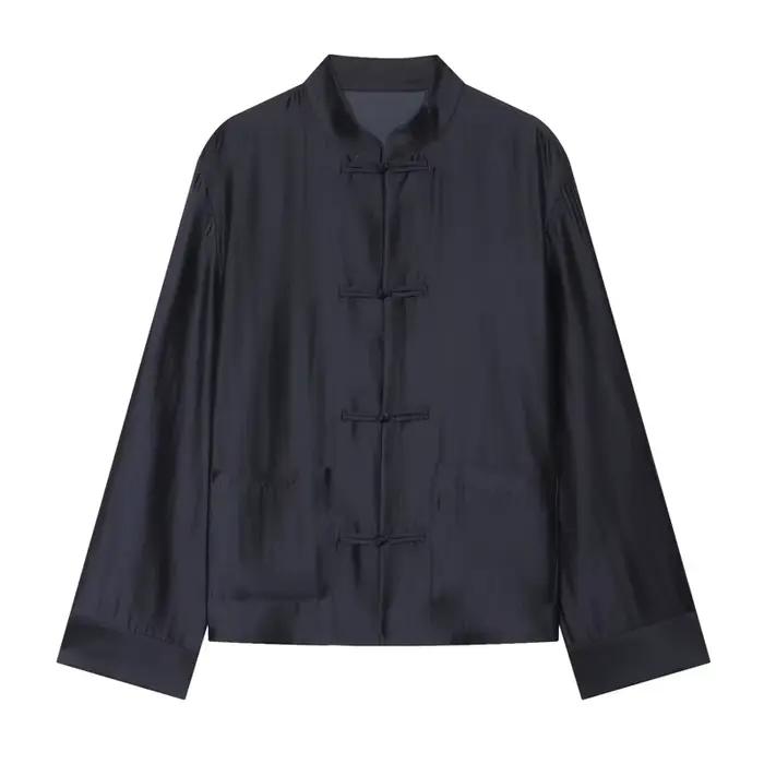 Chemise Femme 2026 Nouvelle Collection Été – Chemise à Nœud Papillon Manches Longues pour Femme – Él