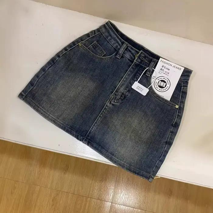 Jupe courte style cowboy 2026, nouvelle collection, style rétro pour femme audacieuse, taille haute,