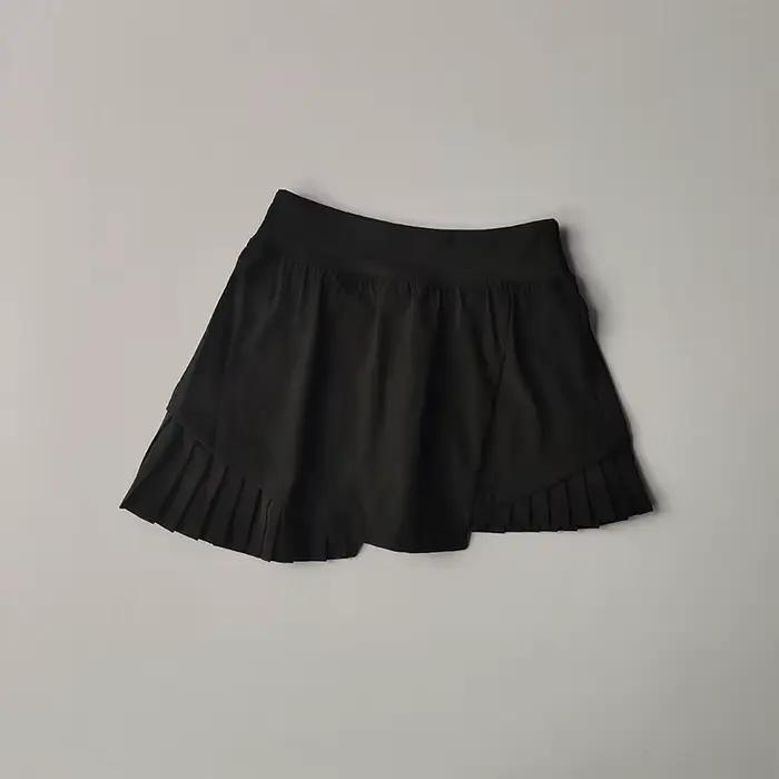 Jupe courte de sport taille haute, nouveau Style d'été, Cool, Anti-éblouissement, avec Shorts doublé