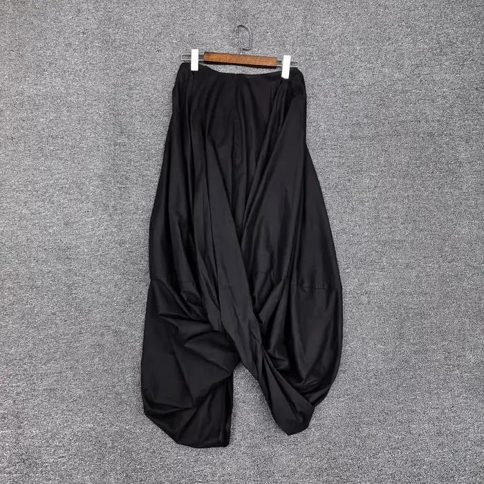 Maxdutti – jupe plissée minimaliste pour femmes, jupe midi élégante et irrégulière en Lyocell, jupe 
