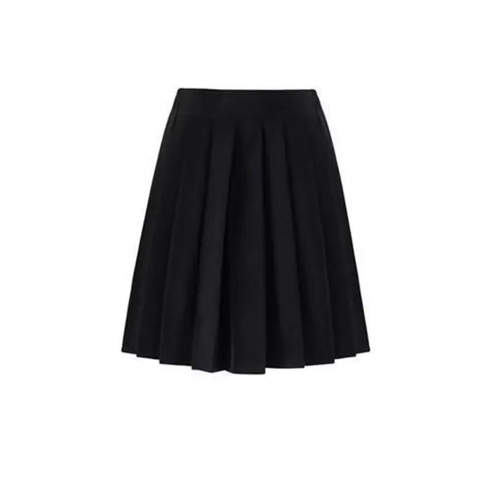 Jupe Plissée d'Uniforme Sвpour Femme, Mode Japonaise, Mignonne, Taille Haute, Longueur aux Genoux, L