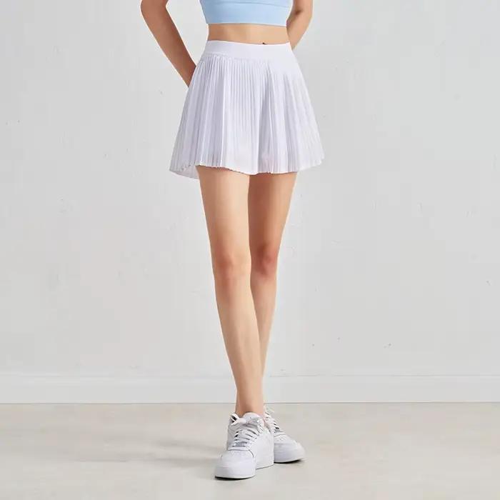 SOISOU jupes de Tennis pour femmes gymnastique Yoga jupes antidérapantes taille haute élastique serr