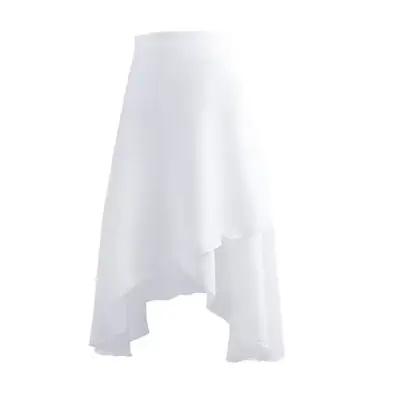Jupes de Ballet pour femmes et filles, jupe portefeuille en mousseline de soie, jupes de danse moder