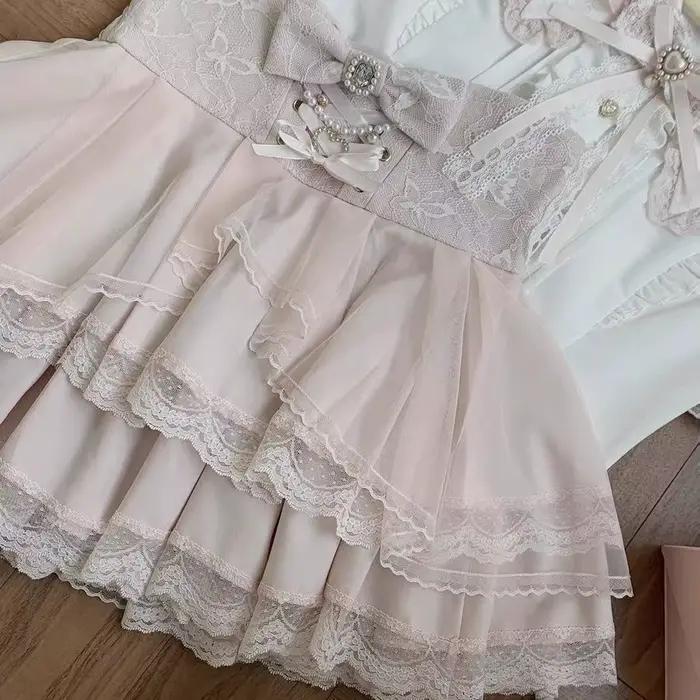Chemise Jirai kei, jupe JK, Lolita Y2K, style japonais doux, chemisier d'uniforme scolaire violet à 