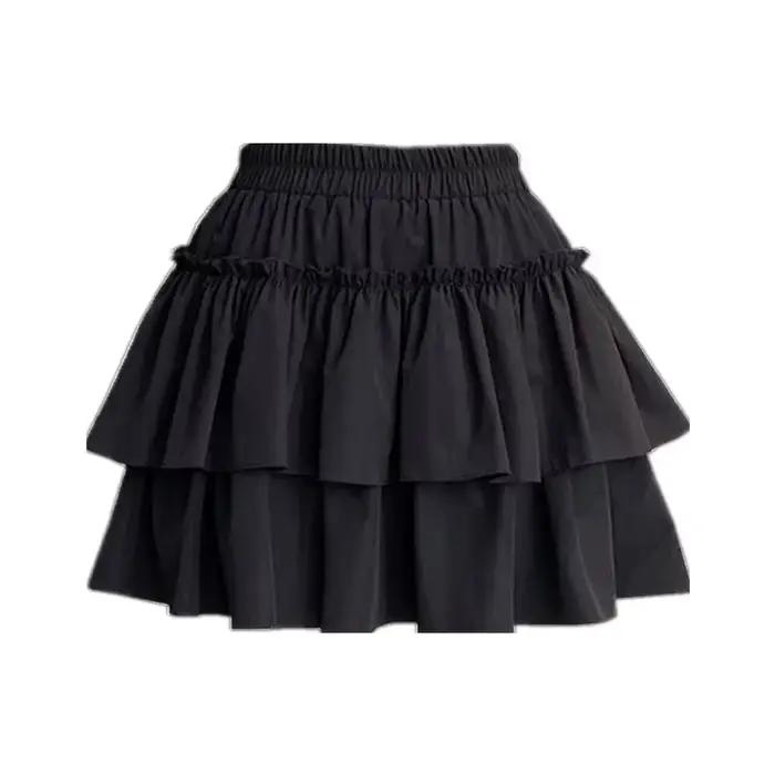 Jupe courte bouffante blanche style ballet pour femme, nouvelle collection été 2026, jupe mi-longue 