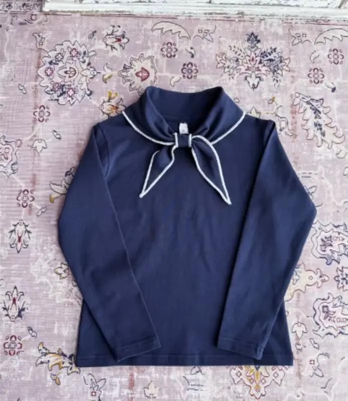 Vêtements pour adolescentes, jupe et haut en Denim pour enfants, tenues polyvalentes et décontractée