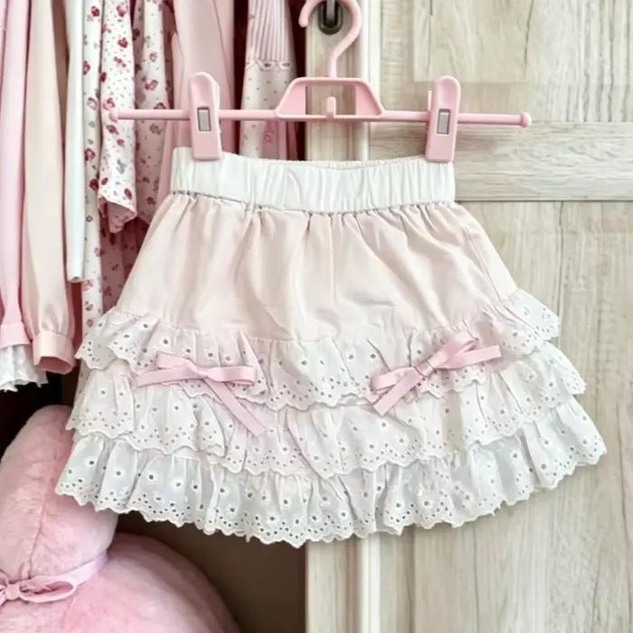 Mini-jupe courte à carreaux, style japonais, décontractée, polyestère, volants, haute qualité, pour femmes juniors, occasions estivales et cadeaux