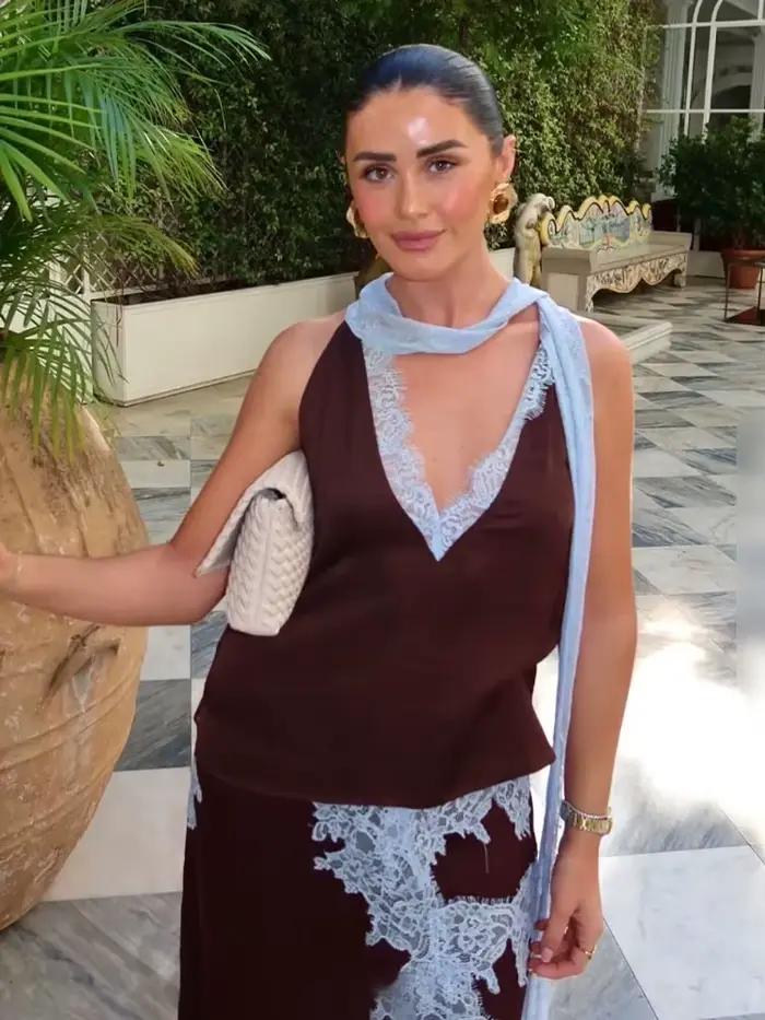 Ensemble jupe et haut pour femme HH
