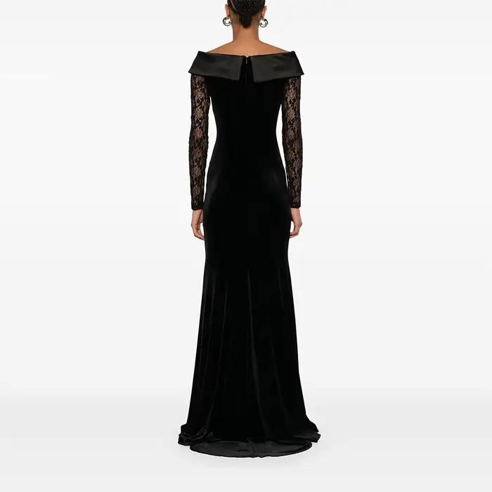 Robes de soirée noires simples