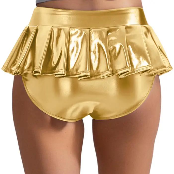 Micro Mini jupe plissée pour femmes