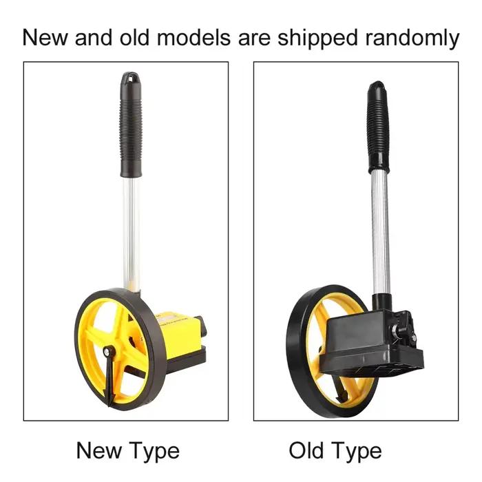 Roue de mesure Portable, rouleau de mesure de Distance pour plusieurs usages de 0 à 9999.9m, roue de mesure