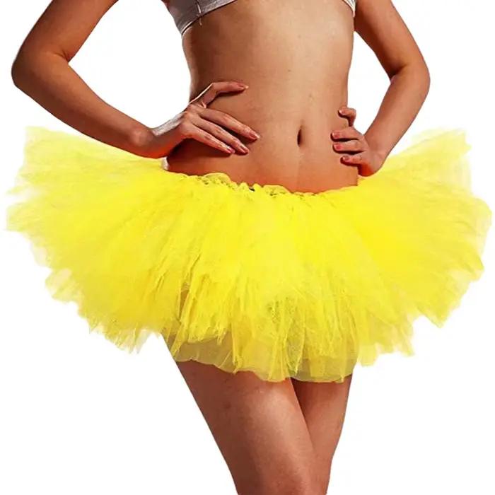 Jupe courte en tulle pour spectacle de ballet