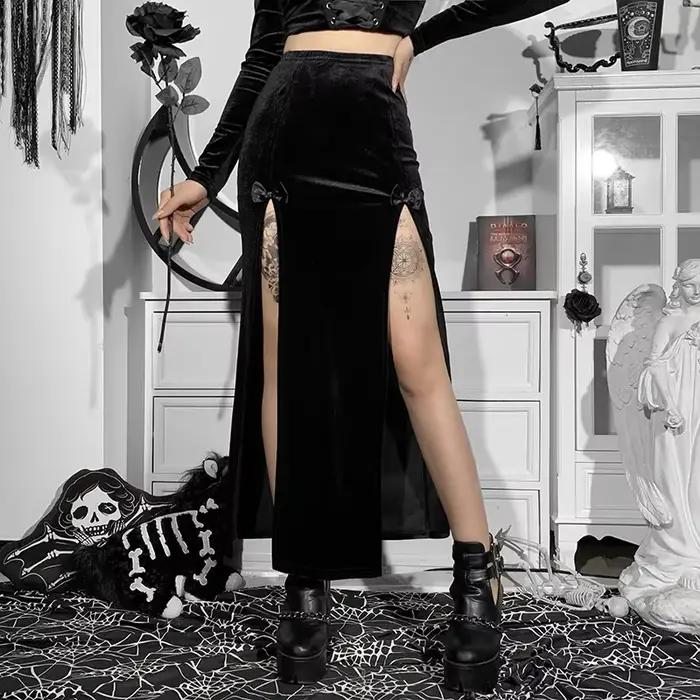 Jupe longue de fête chic pour femme