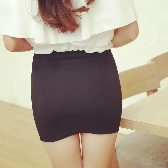 Été femmes jupe de base paquet