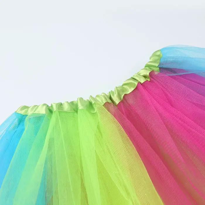 Jupe Tutu en Tulle violet et noir