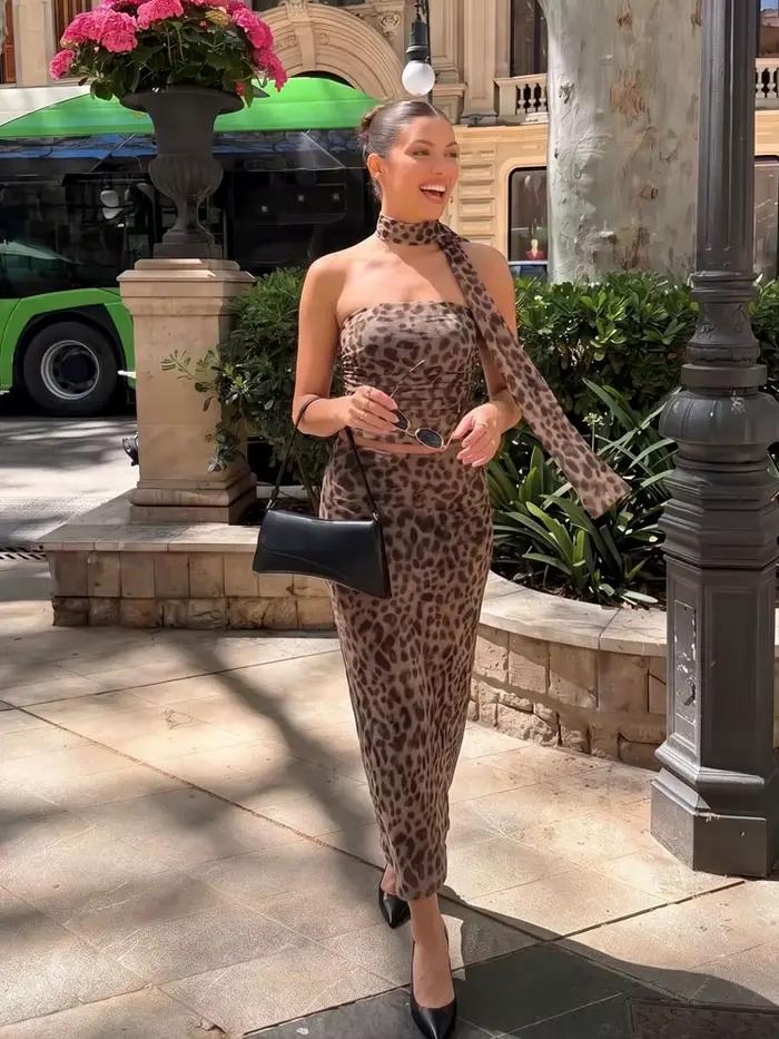 Ensemble jupe et haut pour femme HH