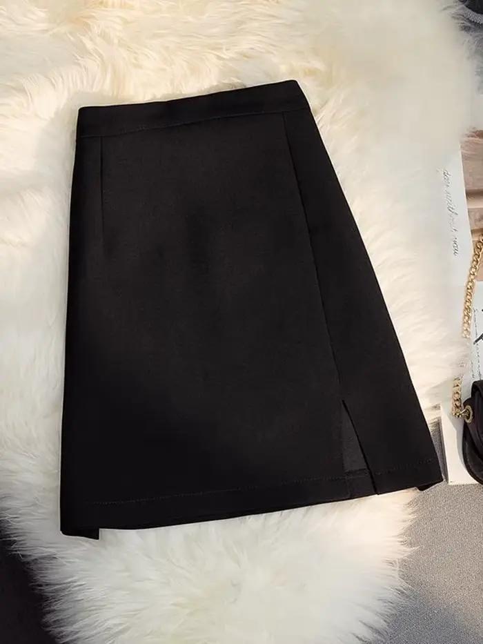 ZOpastels-Jupes taille haute pour femmes