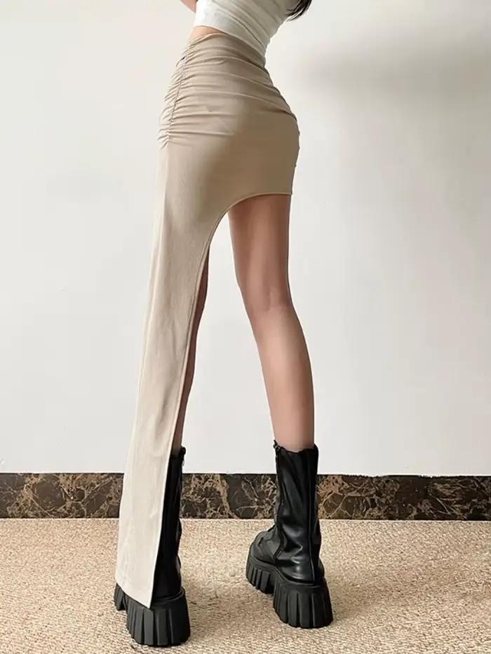 Jupes asymétriques pour femmes Y2k