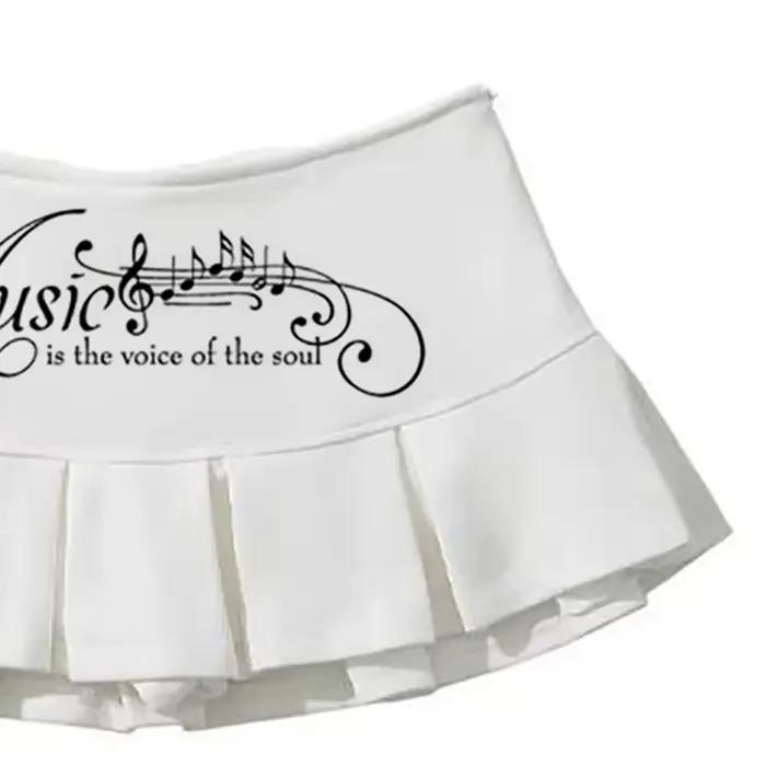 Jupe grise plissée taille haute sexy pour femme
