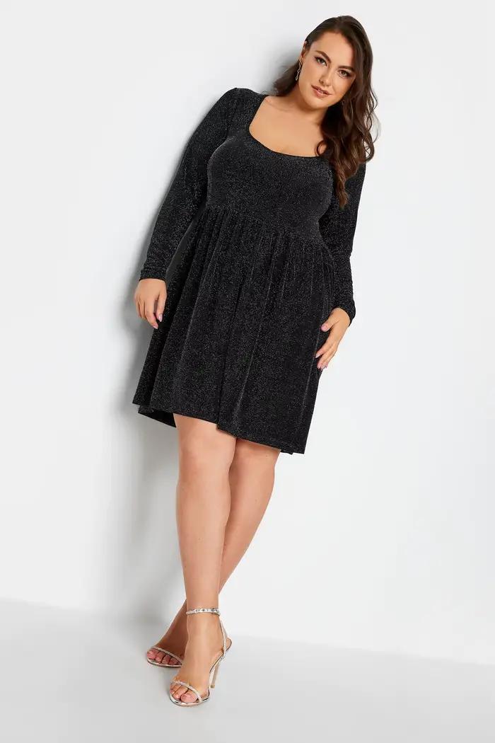 Robe de soirée élégante à manches longues pour femmes