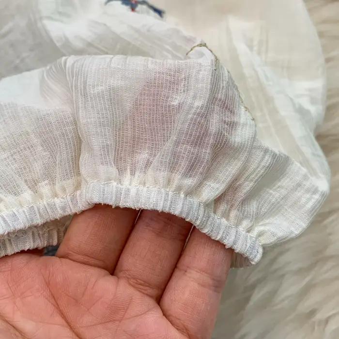 Ensemble deux pièces jupe brodée pour femmes