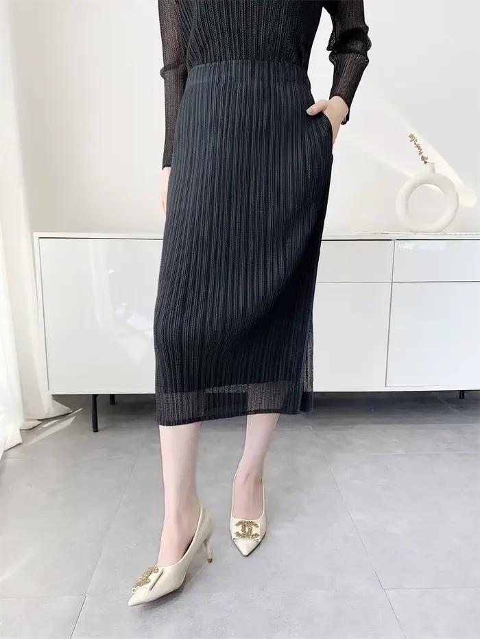 Jupe plissée Miyake pour femme