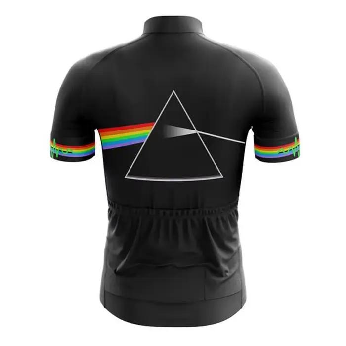 Maillot de cyclisme pour hommes, chemise de sport à manches longues/courtes, vêtements de vélo de route et VTT respirants pour l'extérieur