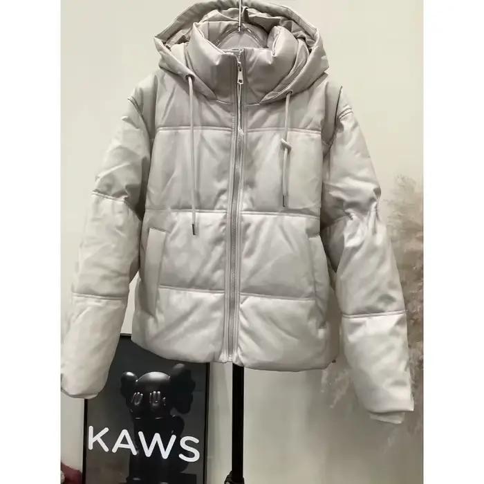 Manteau froid d'hiver pour femmes, vestes d'hiver pour femmes, Parkas chauds en cuir PU, manteau d'hiver Promotion, vêtements d'extérieur pour femmes, 2023
