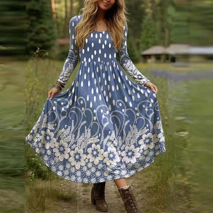Robe longue style Boho