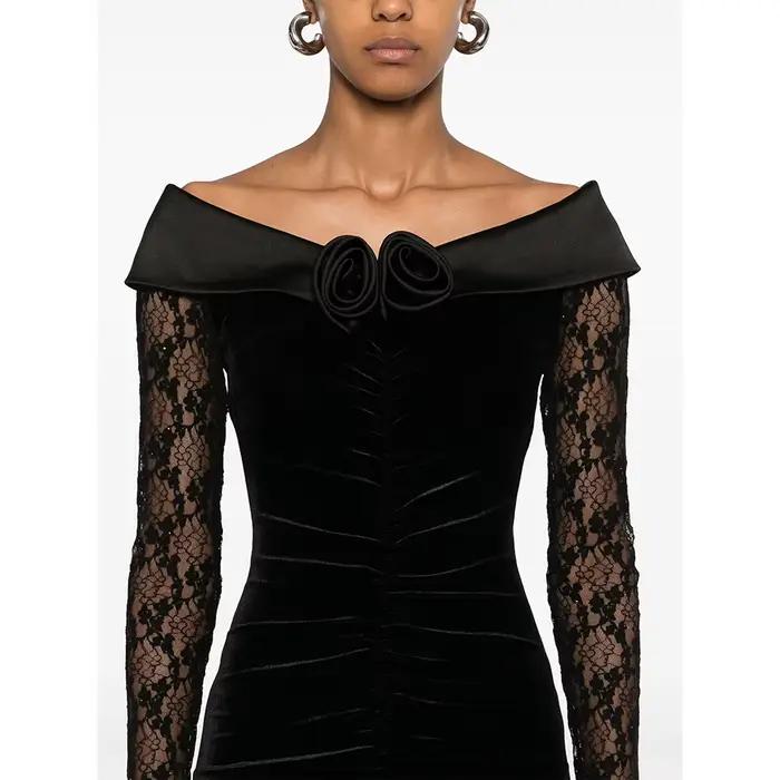 Robes de soirée noires simples