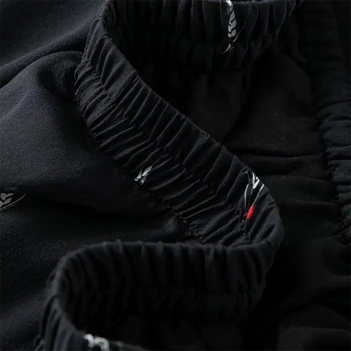 Jupe en soie pour femme 100% soie de mûrier noire avec double doublure