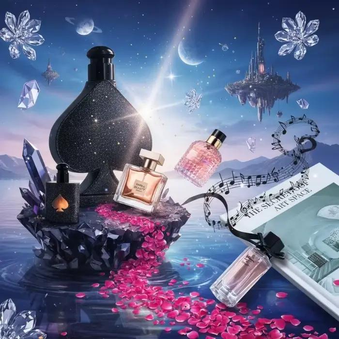 Coffret cadeau de parfum pour femme de 4 parfums floraux Woody longue durée 105 ml Collection de parfums captivants élégants Cadeau parfait