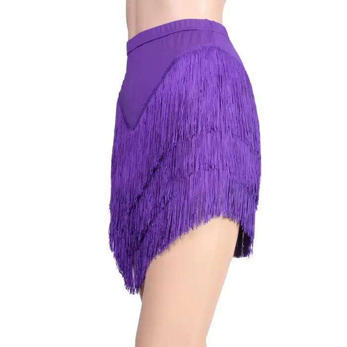 Jupe de danse latine pour femmes adultes