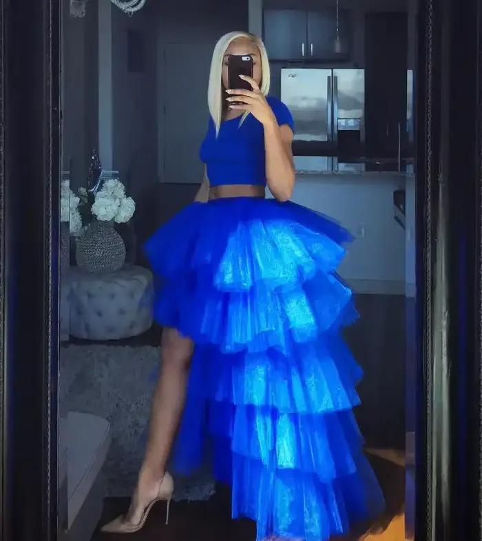 Jupe multi-jupe en Tulle pour femmes