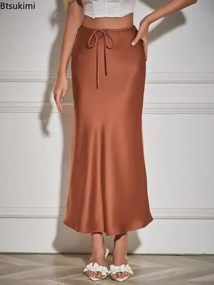 Nouvelle jupe longue pour femme