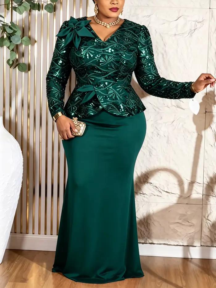 Robe élégante pour femme à sequins