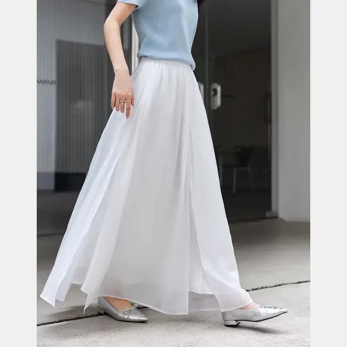 Jupe rétro en Lyocell VIMLY pour femme