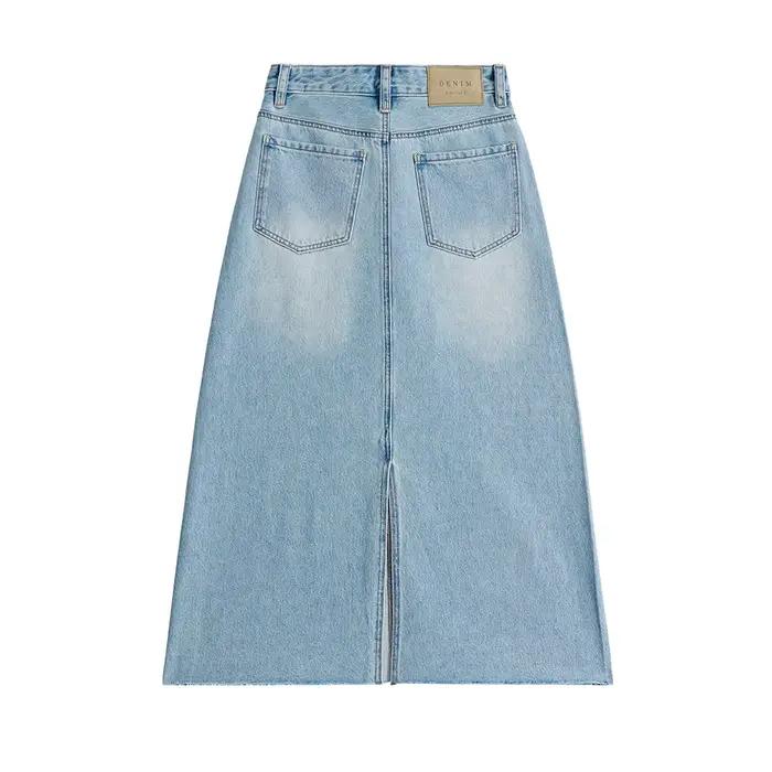 Jupe Cowboy taille haute pour femmes