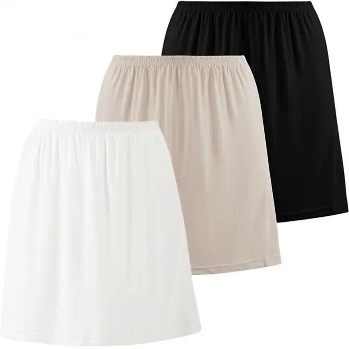 Jupon en Satin pour Femme, Sous-jupe, Lingerie