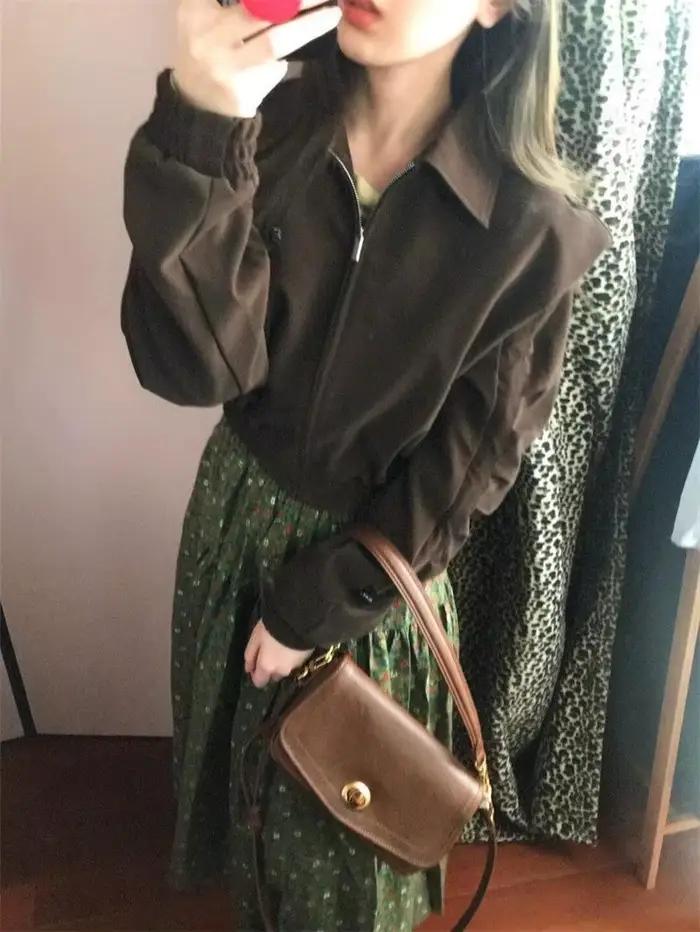 Jupe mi-longue tendance à fleurs pour femmes