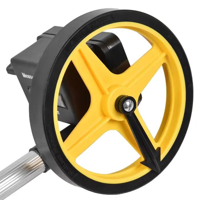 Roue de mesure Portable, rouleau de mesure de Distance pour plusieurs usages de 0 à 9999.9m, roue de mesure