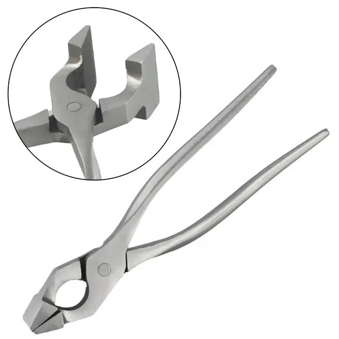 Pince en cuir à Long manche, haute dureté, presse réglable, pince à aplatir, pratique et multifonctionnelle