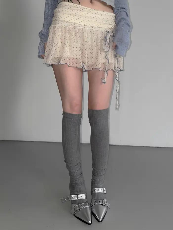 Jupe à pois pour femme