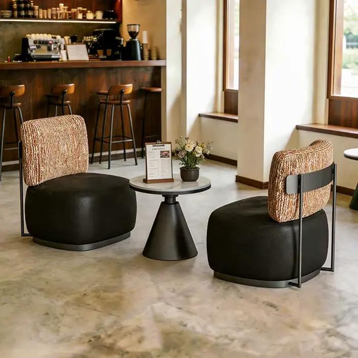 Chaises de bureau relaxantes, chaises d'appoint design vintage confortables, canapé de luxe moelleux, chaise de bureau, meubles de salon