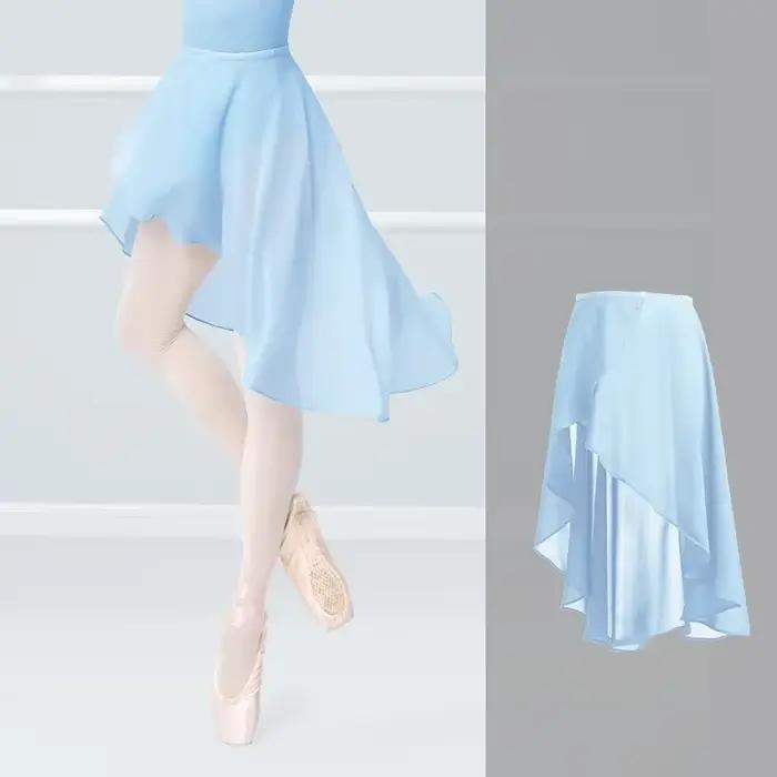 Jupe de ballet pour femmes polyester avec volants pour danse classique cérémonies soirées dansantes