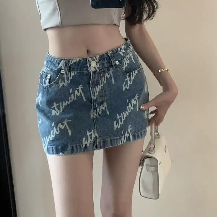 Jupes en jean pour femmes